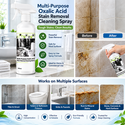 Multi-Purpose Oxalic Acid Stain Removal Spray (Pack of 2)